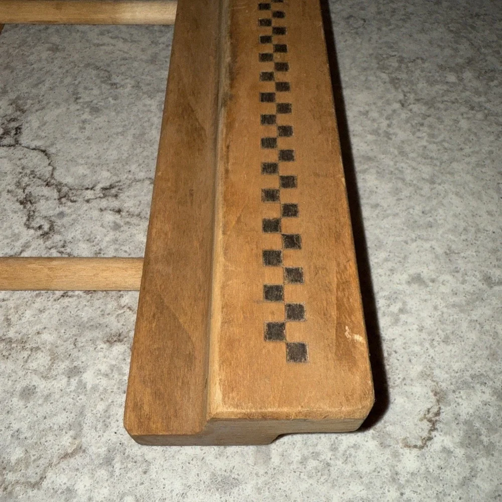 Vintage Pampered Chef Wood Trivet Adjustable Casserole Cooling Stoneware Baking